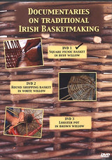 DVD1 - Square Willow Picnic Basket made by Norbert Platz - Traditional Irish Basketmaking Documentary