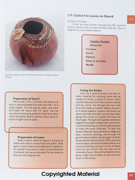 New and Different Materials for Weaving and Coiling