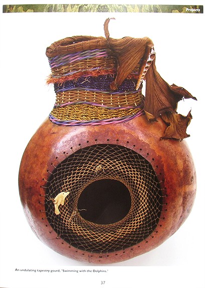 Weaving on Gourds