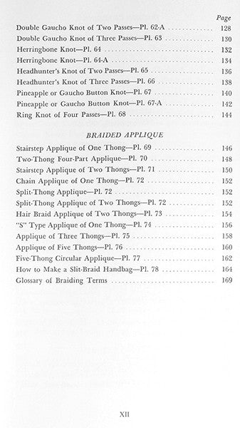 Leather Braiding