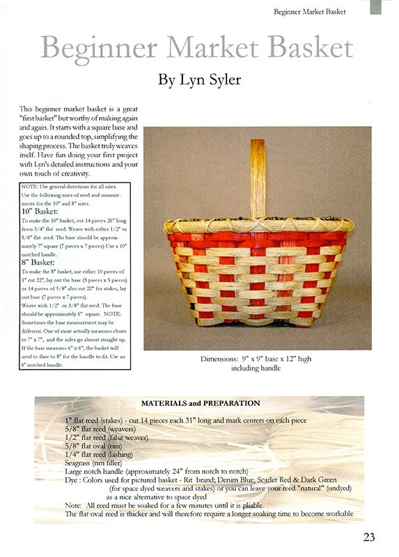 A Basketmaker's Odyssey