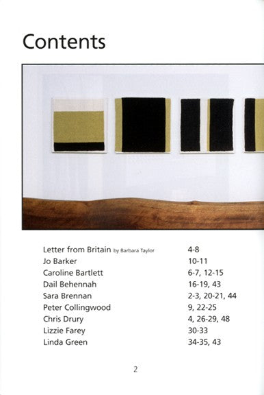 From Across the Pond: Contemporary textile artists & basketmakers from the UK