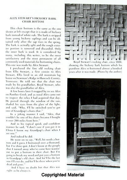 Baskets and Basket Makers in Southern Appalachia