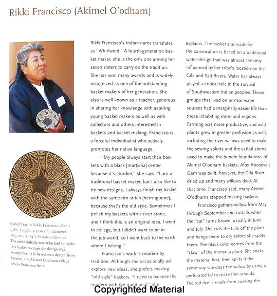 Indian Basketry Artists of the Southwest