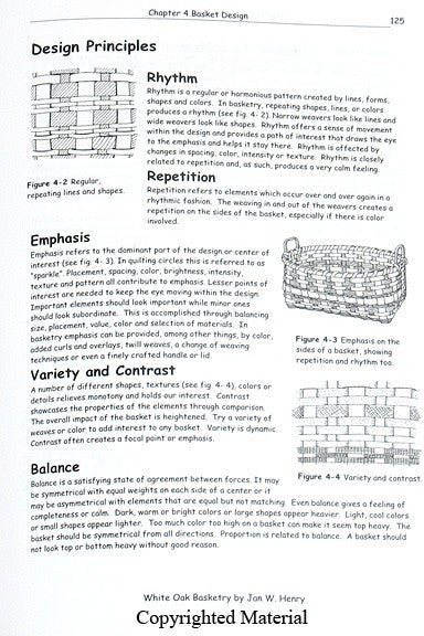 White Oak Basketry- An Illustrated Guide