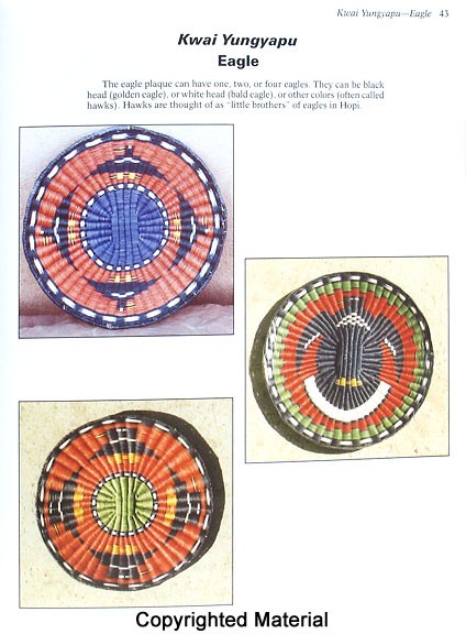 Hopi Wicker Plaques  Baskets