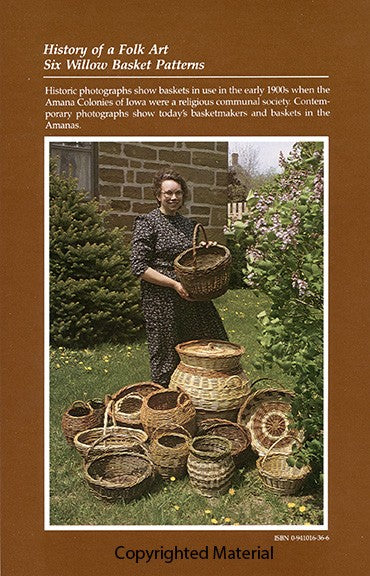 Willow Basketry of the Amana Colonies by Joanna Schanz