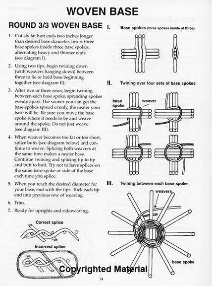 Willow Basketry for the Very Beginner by Joanna Schanz
