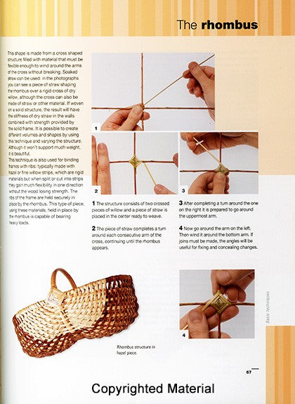 Basketry: Basic Techniques Explained Step by Step by Caterina Hernandez and Eva Pascual