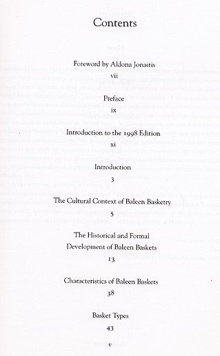 Baleen Basketry of the North Alaskan Eskimo