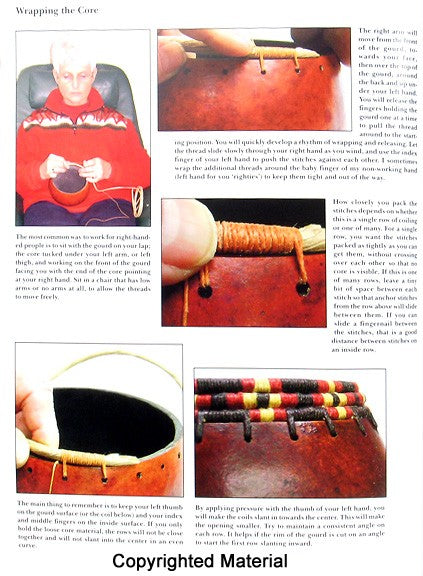 Coiled Designs for Gourd Art