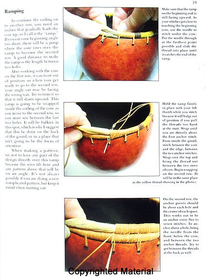 Coiled Designs for Gourd Art