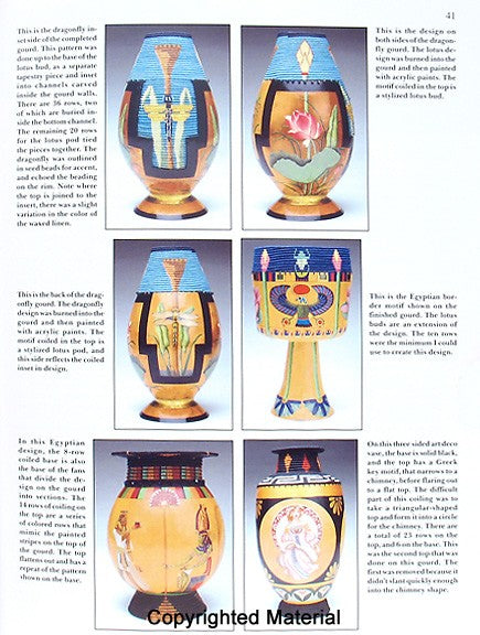 Coiled Designs for Gourd Art