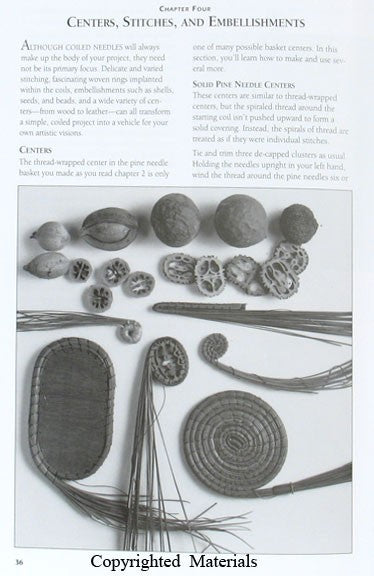 Pine Needle Basketry:  From Forest Floor to Finished Project