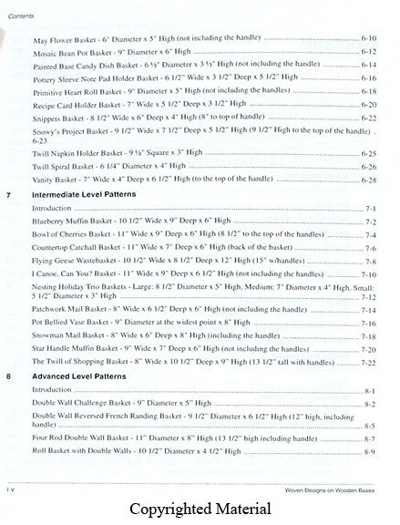 Woven Designs On Wooden Bases