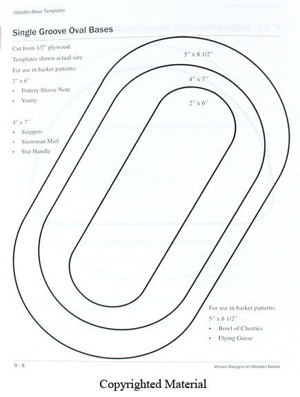 Woven Designs On Wooden Bases