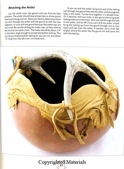 Antler Art For Baskets and Gourds