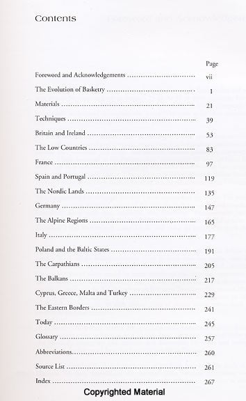 Baskets in Europe by Maurice Bichard