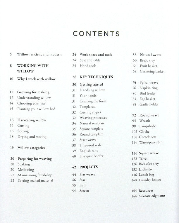 Willow A Guide to Growing and Harvesting by Jenny Crisp
