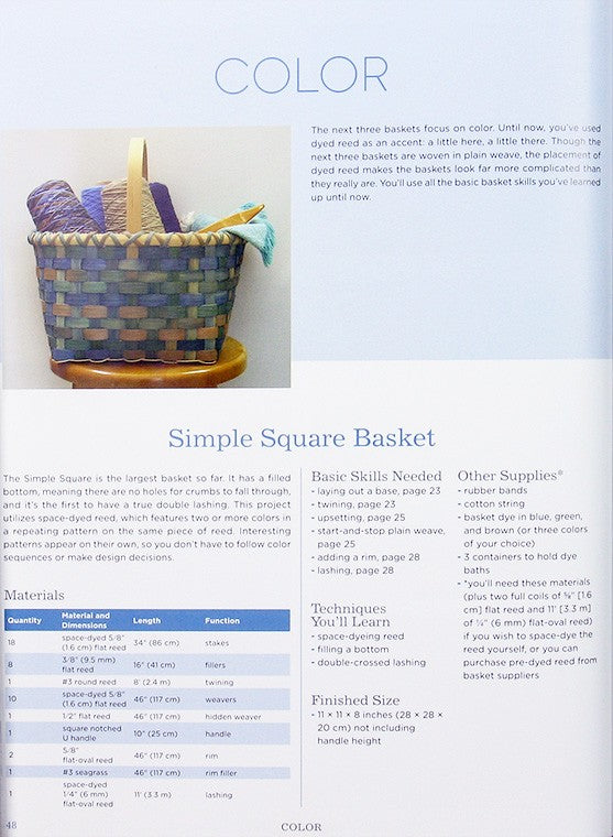 Basketry Basics by BJ Crawford -