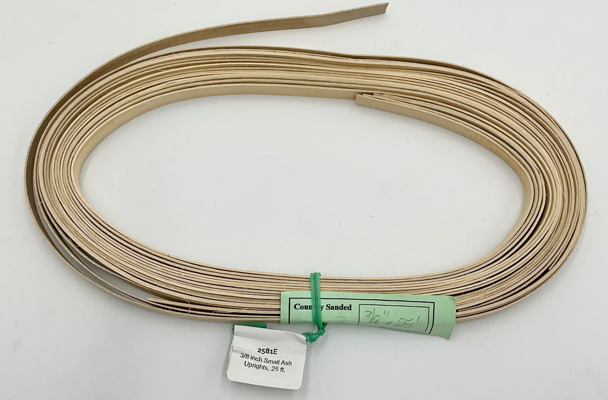 3/8 inch Small Ash Uprights, 25 ft.