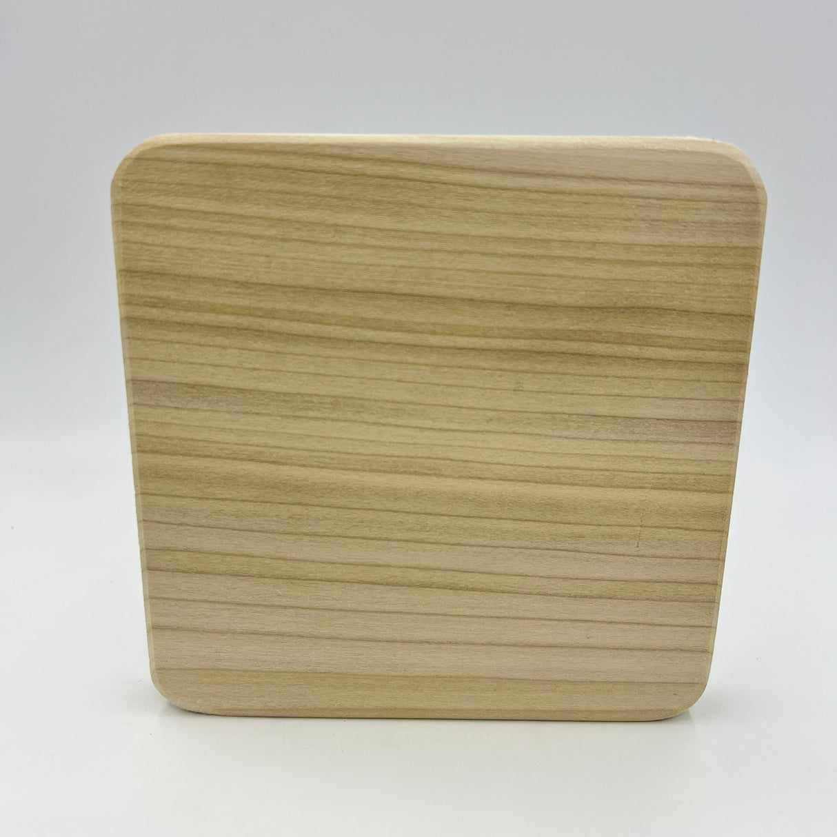 6" x 6" Square Slotted Hardwood Base
