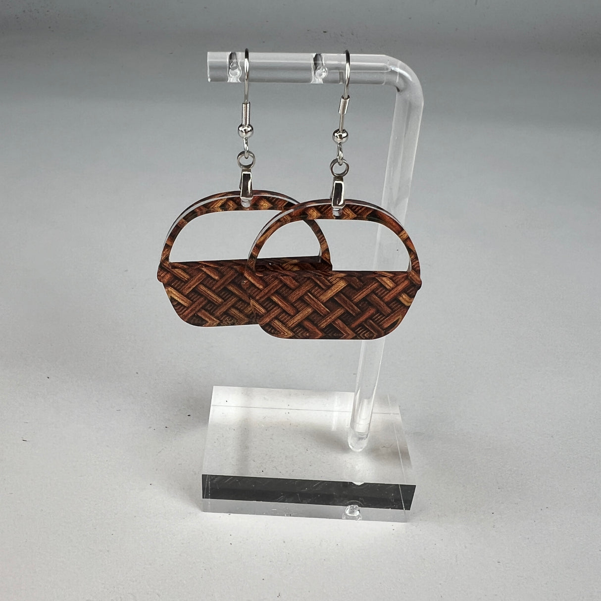 Classic Basket Weaving Earrings