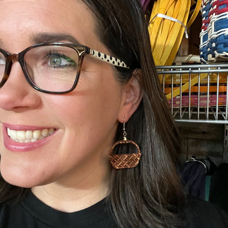 Classic Basket Weaving Earrings