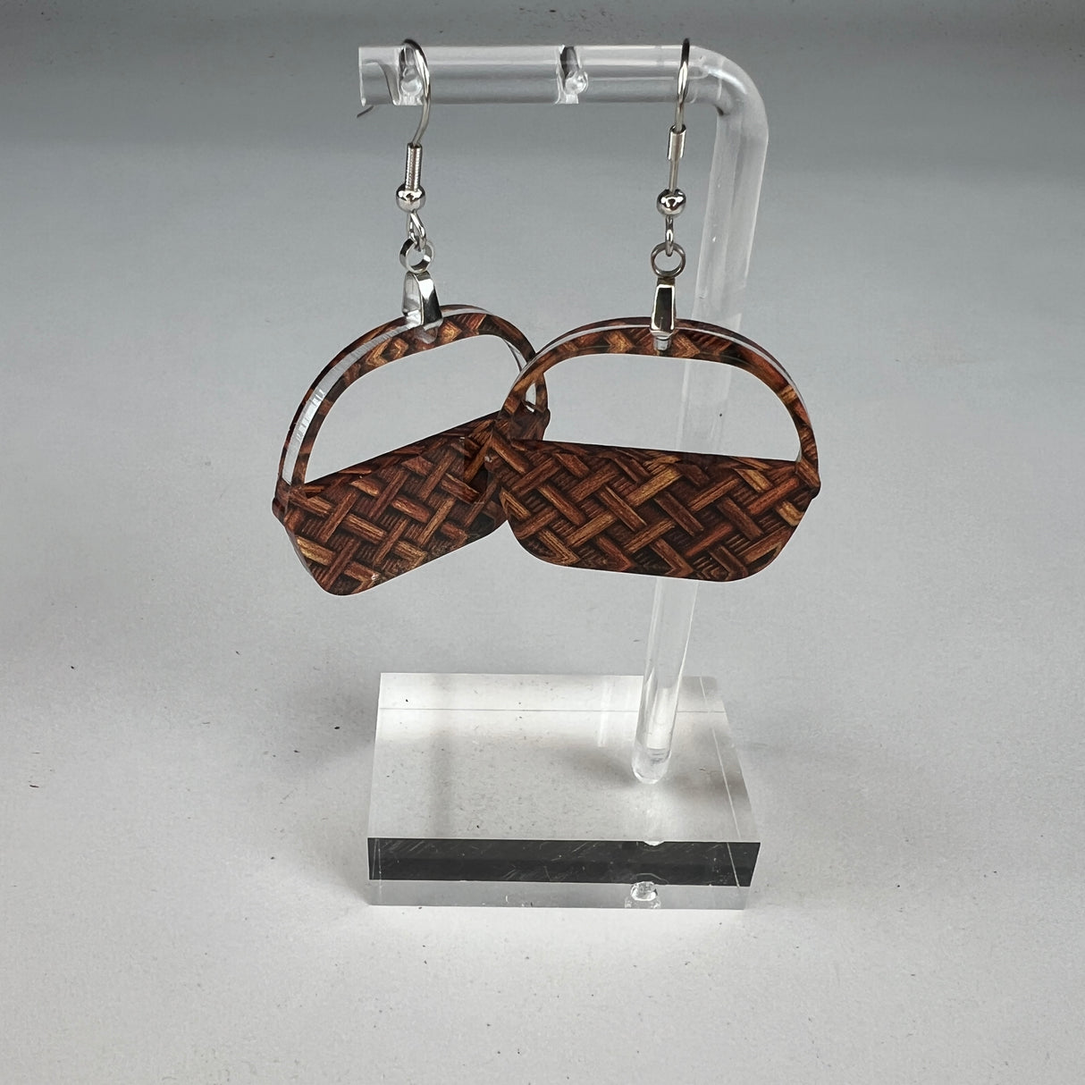 Classic Basket Weaving Earrings