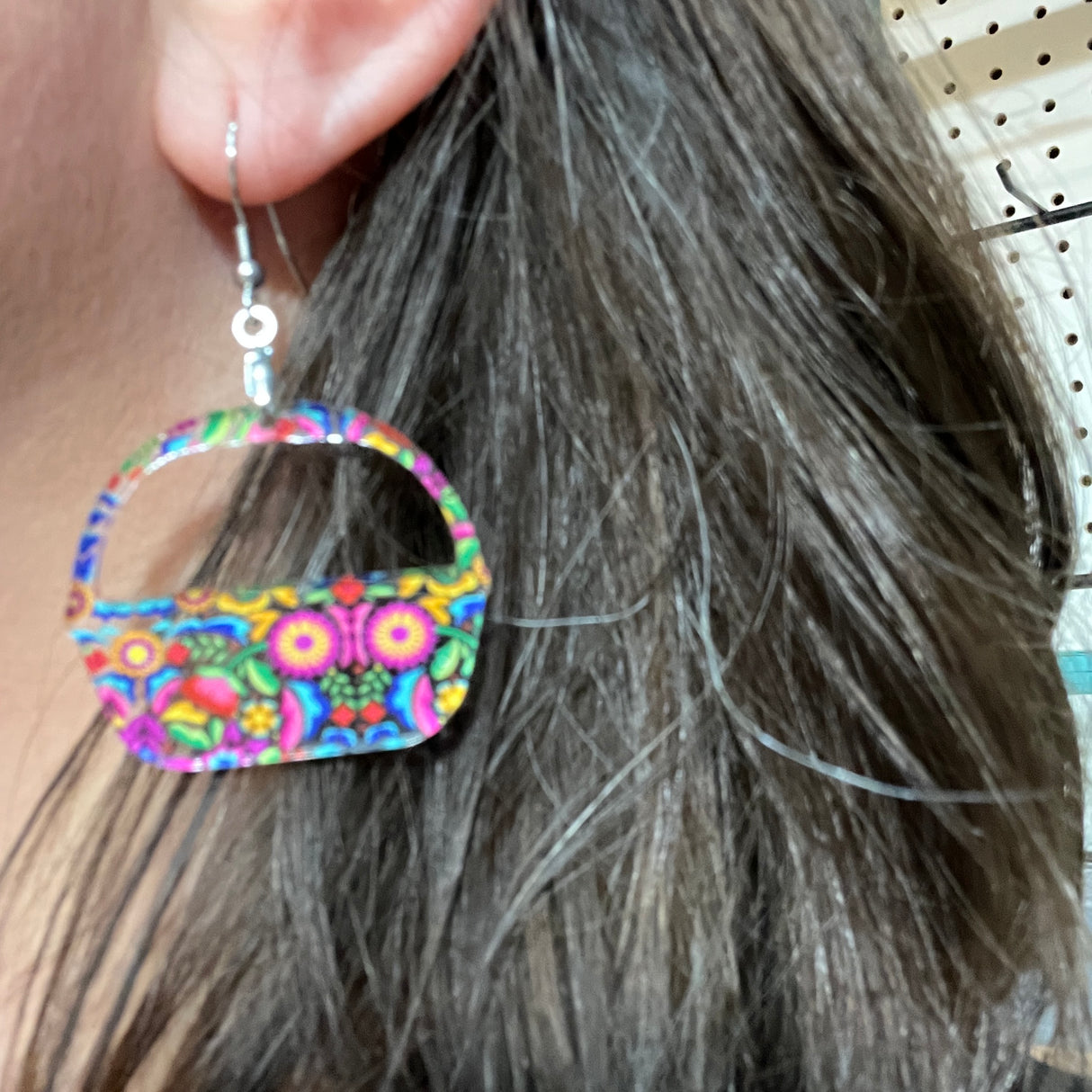 Feeling Festive Basket Earrings
