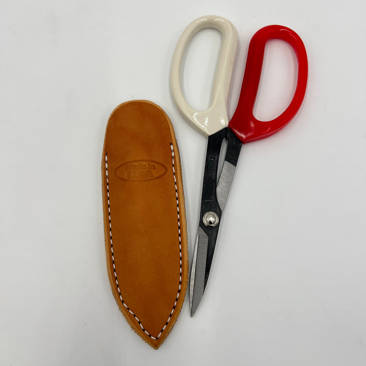 Heavy Leather Sheath / Knife, Scissor, Awl, Fid.