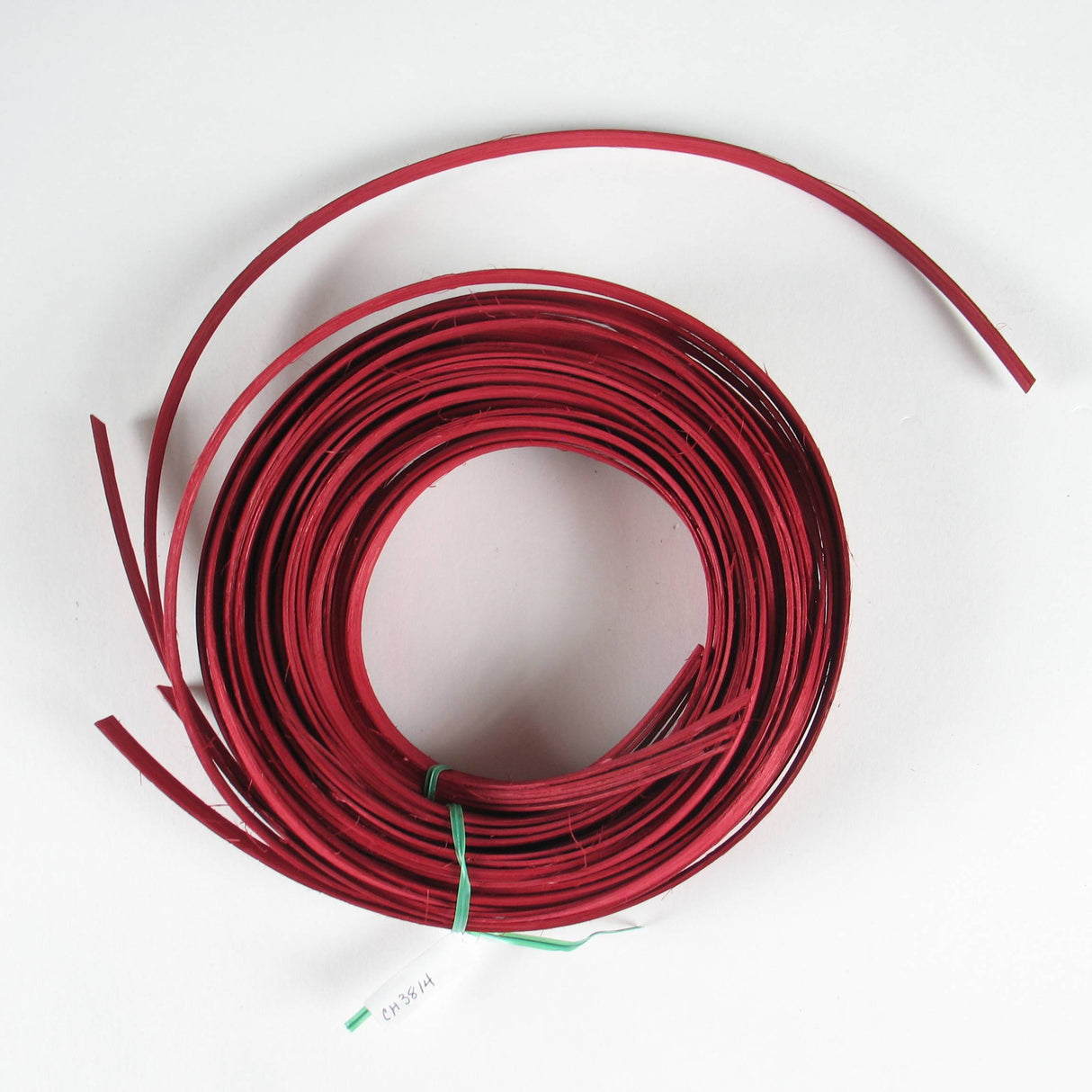 Christmas Red - 3/8" Flat (0.25 lb. bundle)