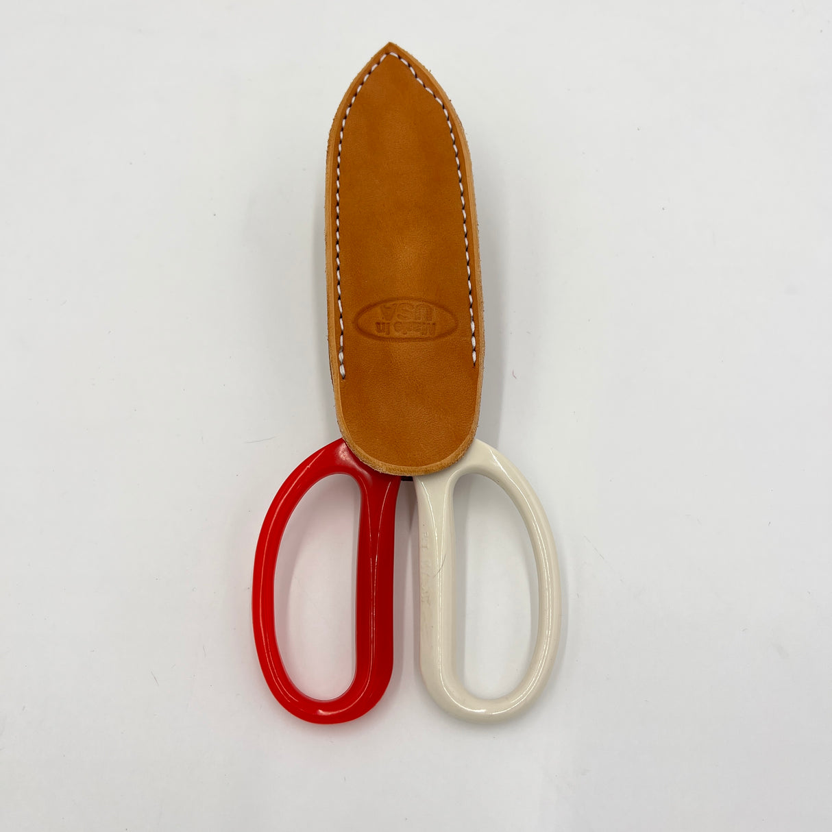 Heavy Leather Sheath / Knife, Scissor, Awl, Fid.