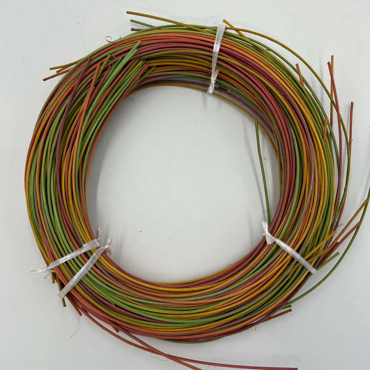 Spring Fever - #3 Round - Variegated/Space Dyed Dyed Reed (1/2 lb coil)