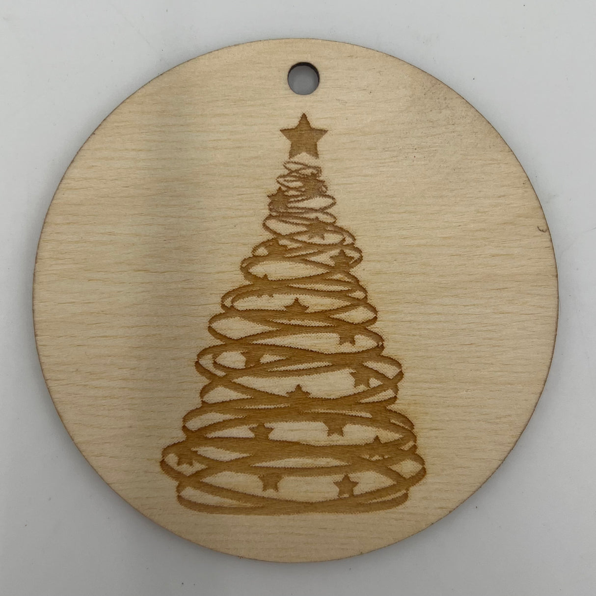 Wooden Disc Embellishment