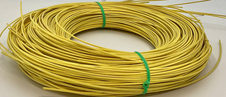 Lemon Yellow - #2 Round - Dyed Reed (1/2 lb coil)