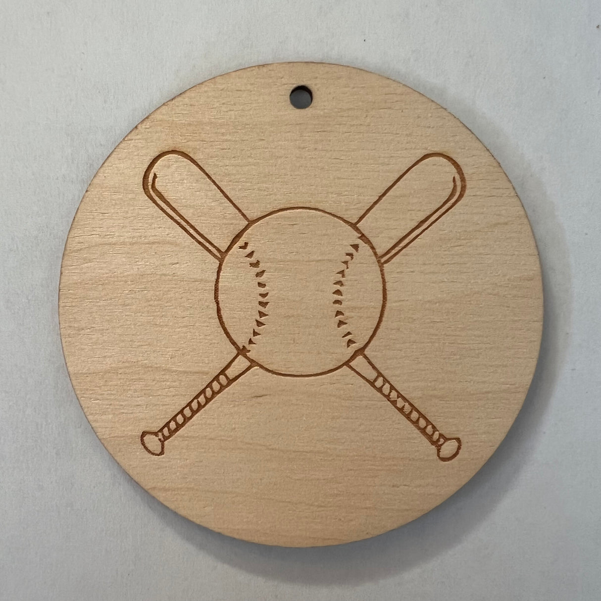 Wooden Disc Embellishment