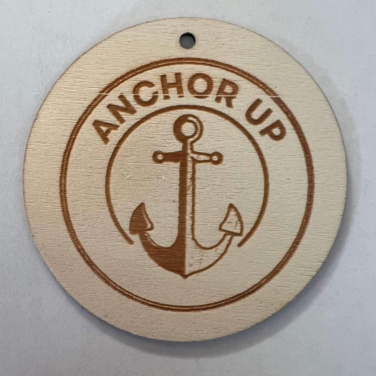 Wooden Disc Embellishment