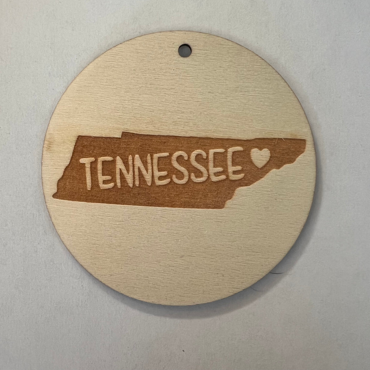 Wooden Disc Embellishment