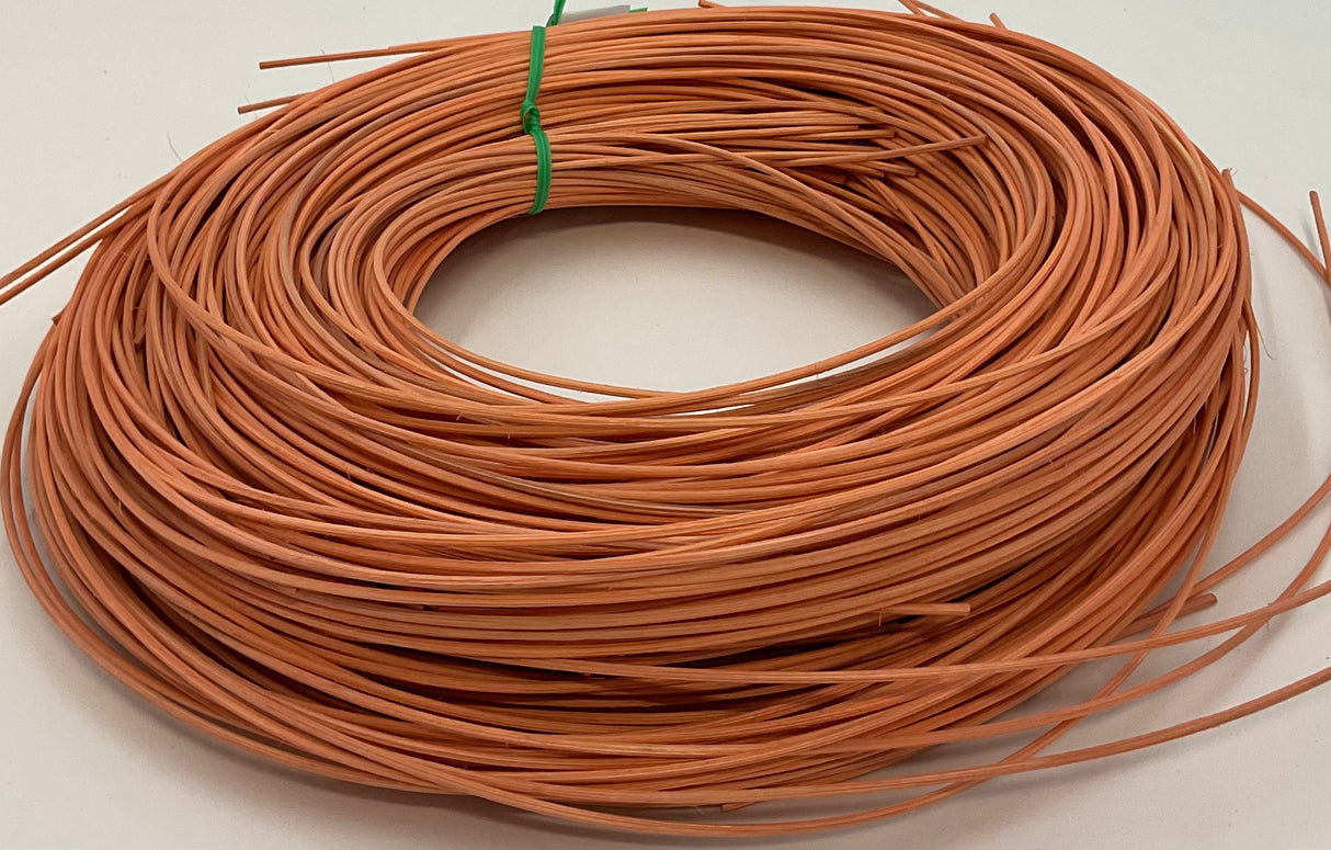 Georgia Peach - #2 Round - Dyed Reed (1/2 lb coil)