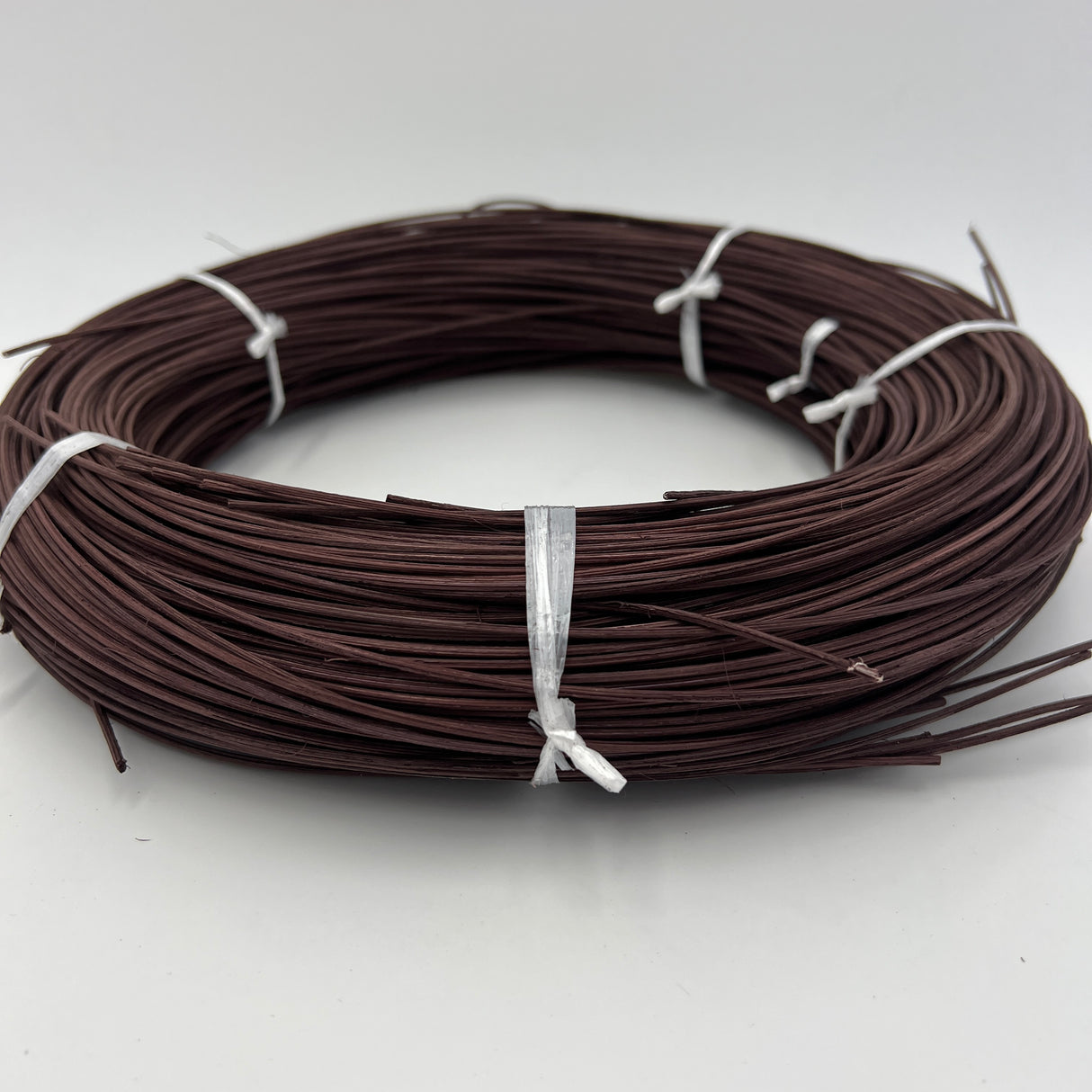 Chocolate - #2 Round - Dyed Reed (1/2 lb coil)