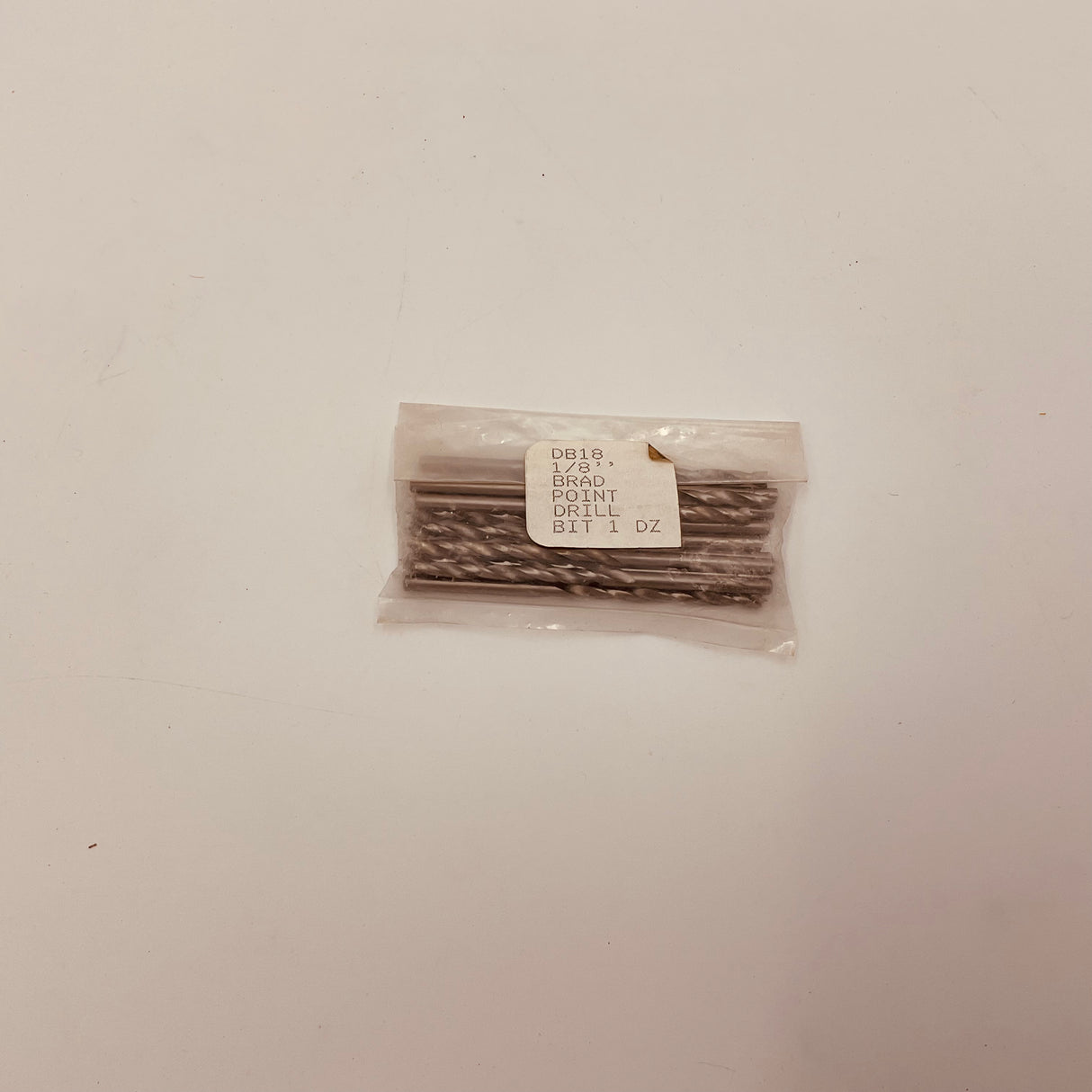 1/8 inch Brad Point Drill Bit - pkg. of 12 - Supply is limited
