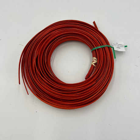 Tomato Red - 1/4" Flat - Dyed Reed (1/4 lb coil)