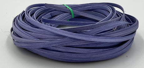 Periwinkle - 1/4" Flat - Dyed Reed (1/4 lb coil)