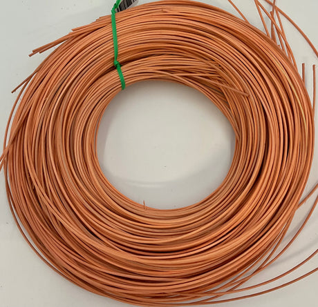 Georgia Peach - #2 Round - Dyed Reed (1/2 lb coil)