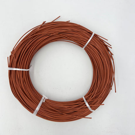 Rust Brown - #3 Round - Dyed Reed (1/2 lb coil)