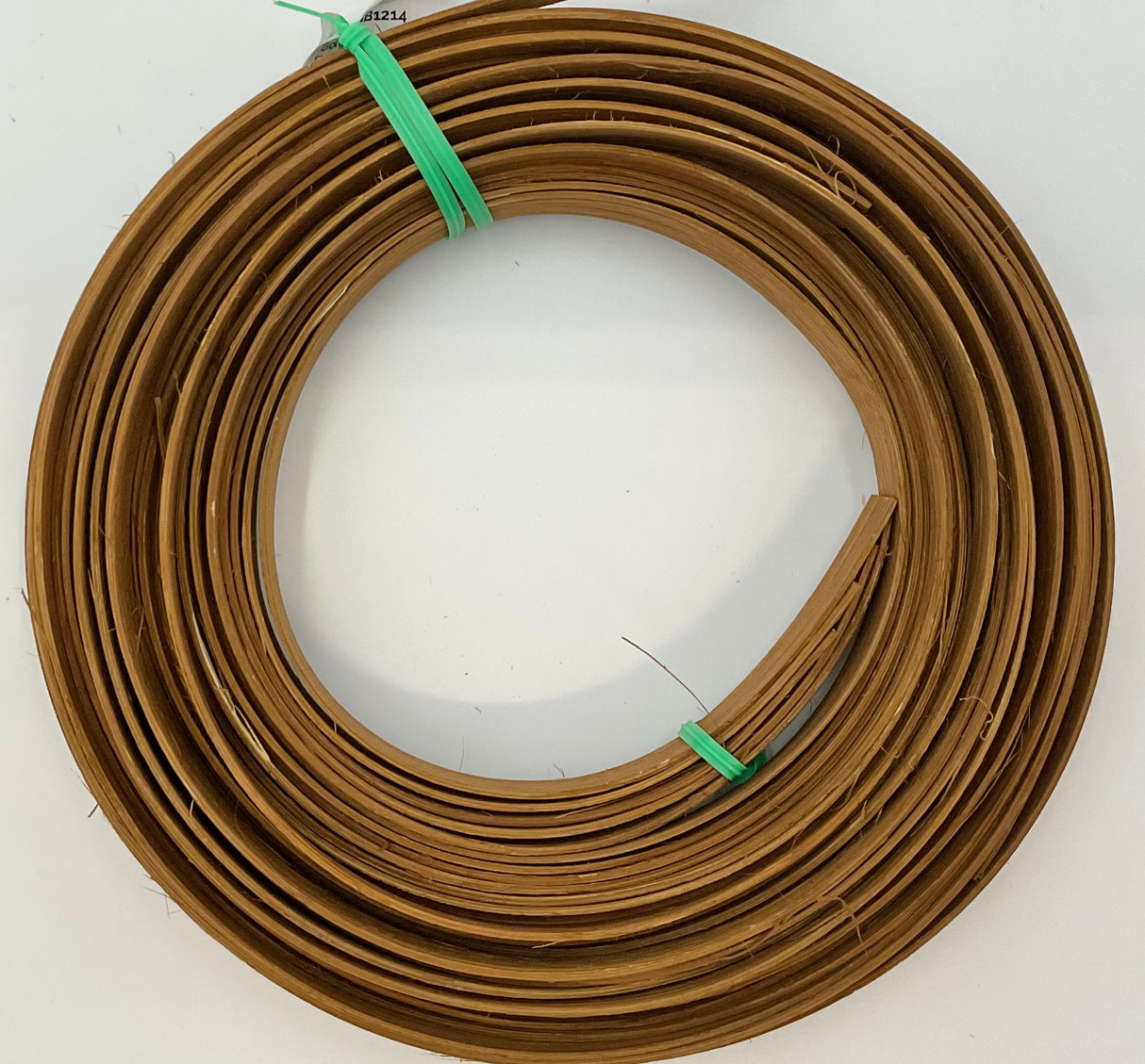Golden Brown - 1/2" Flat - Dyed Reed (1/4 lb coil)