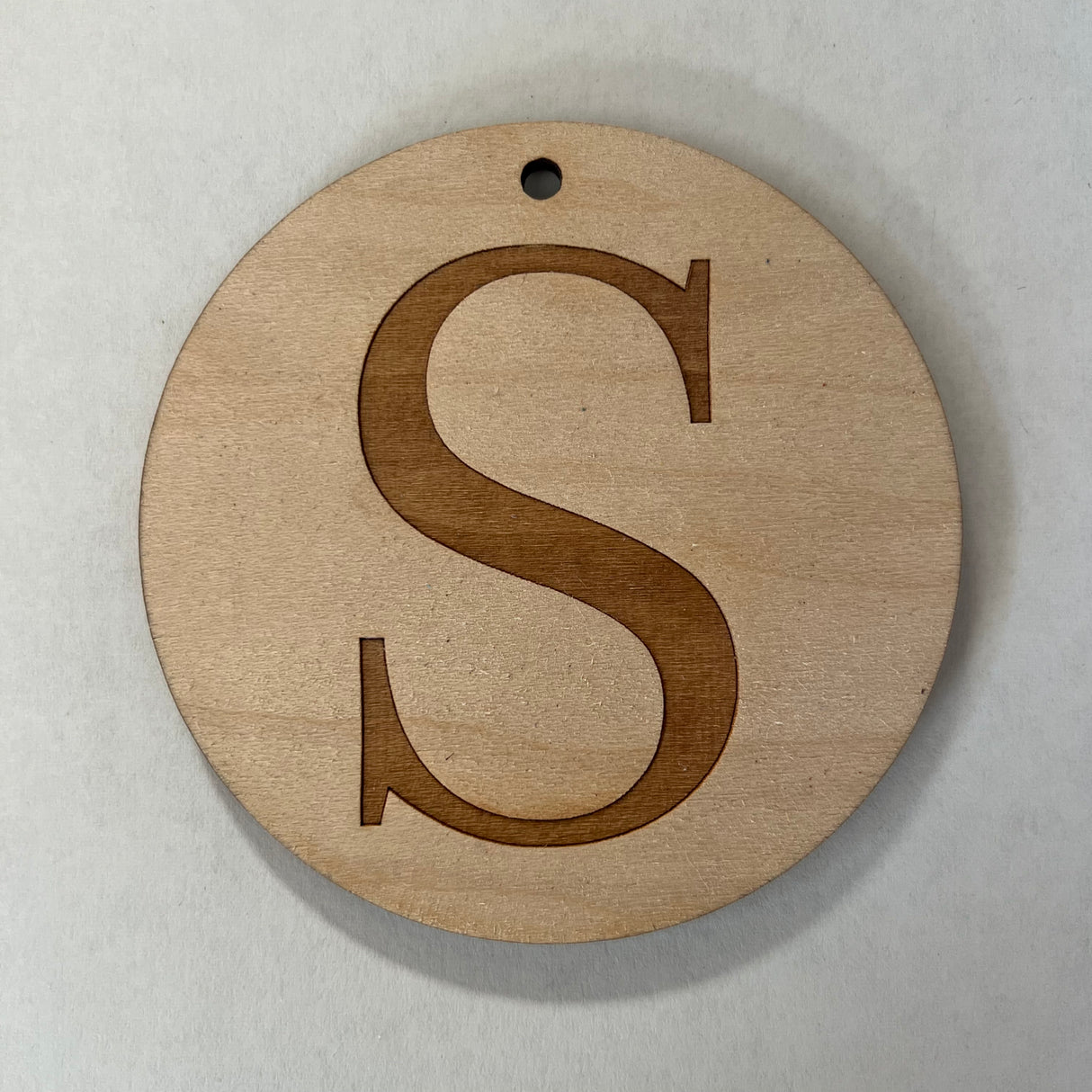 Wooden Disc Embellishment