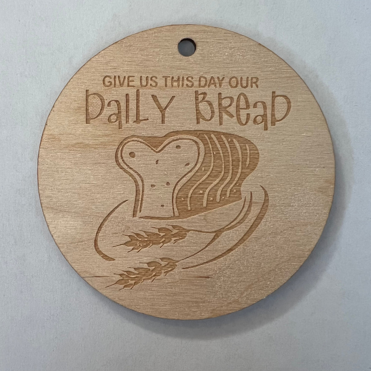 Wooden Disc Embellishment