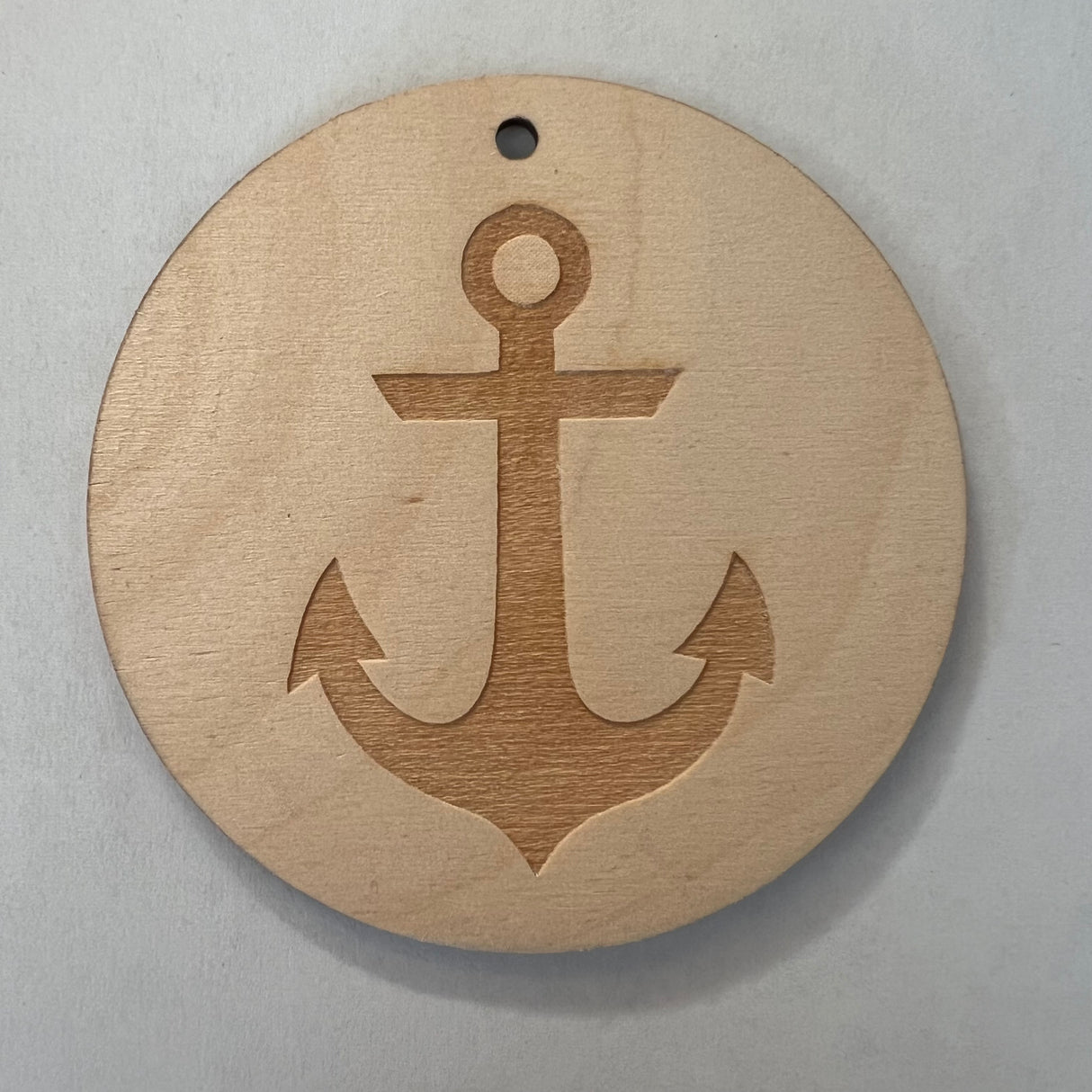 Wooden Disc Embellishment